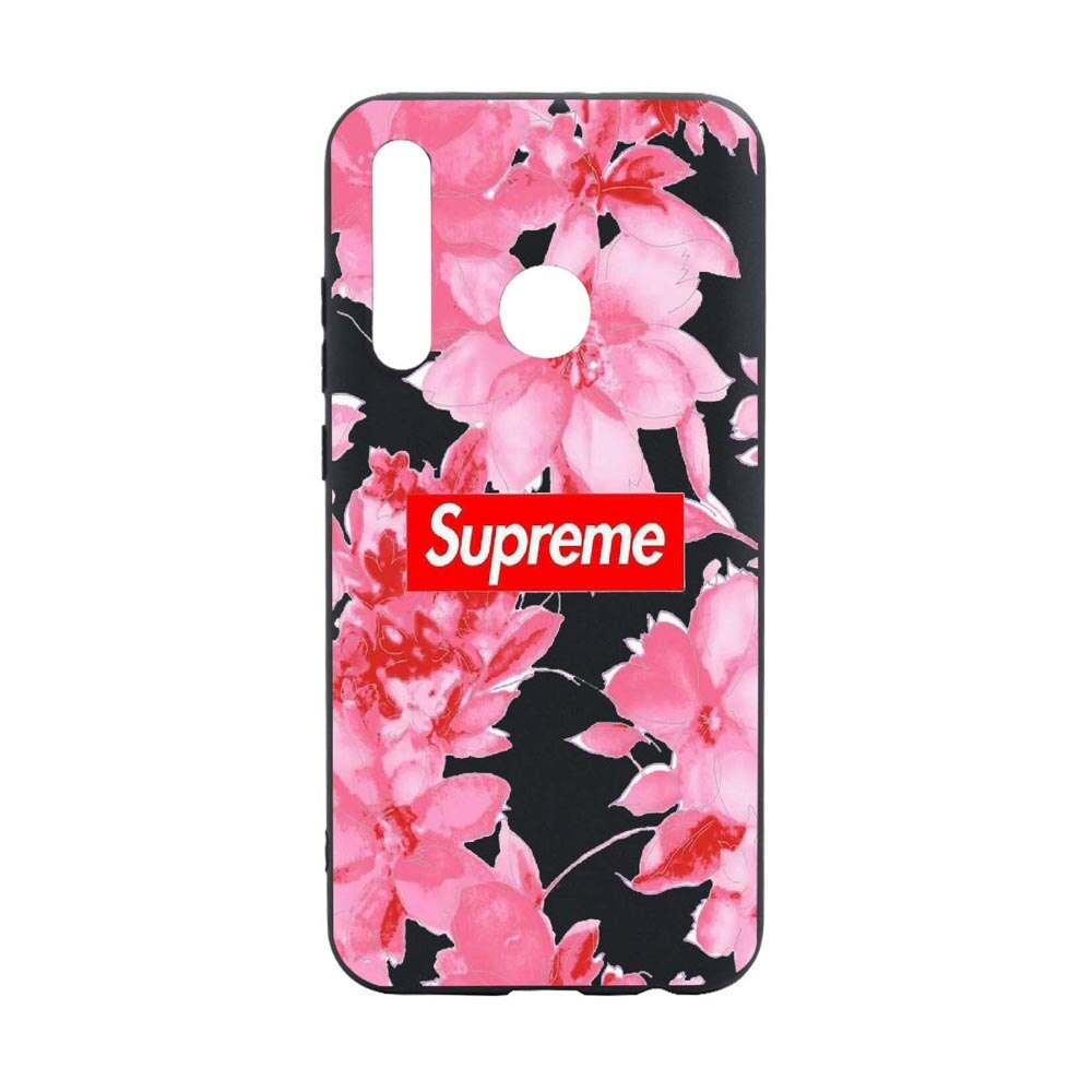 Husa Supreme, Flowers, pentru Huawei Y6p, rezistenta la uzura, anti-alunecare, din silicon Premium, B260