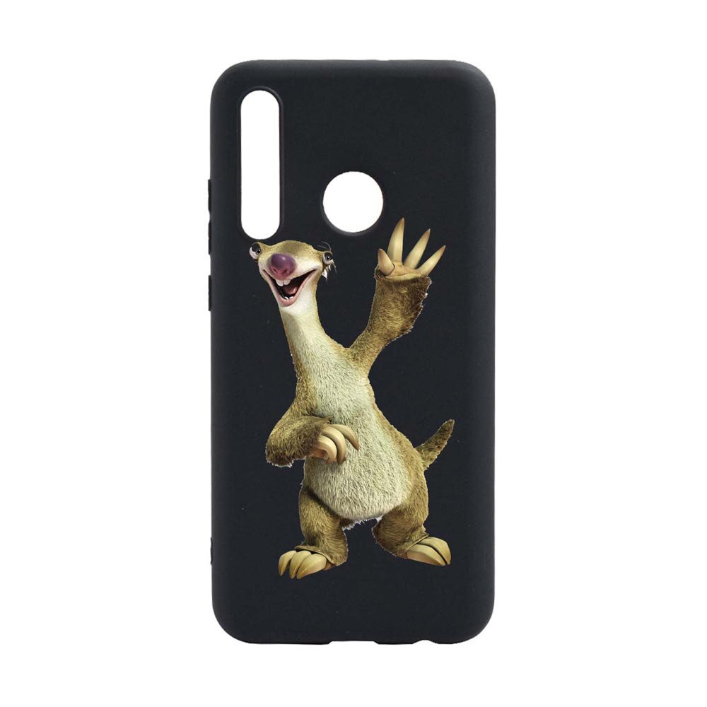 Husa pentru Huawei Y6p, Ice Age - Sid, rezistenta la uzura, anti-alunecare, din silicon Premium, B24