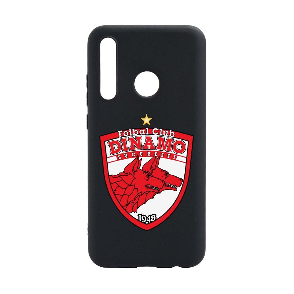 Husa Football, Dinamo, pentru Huawei Y6p, rezistenta la uzura, anti-alunecare, din silicon Premium, B229
