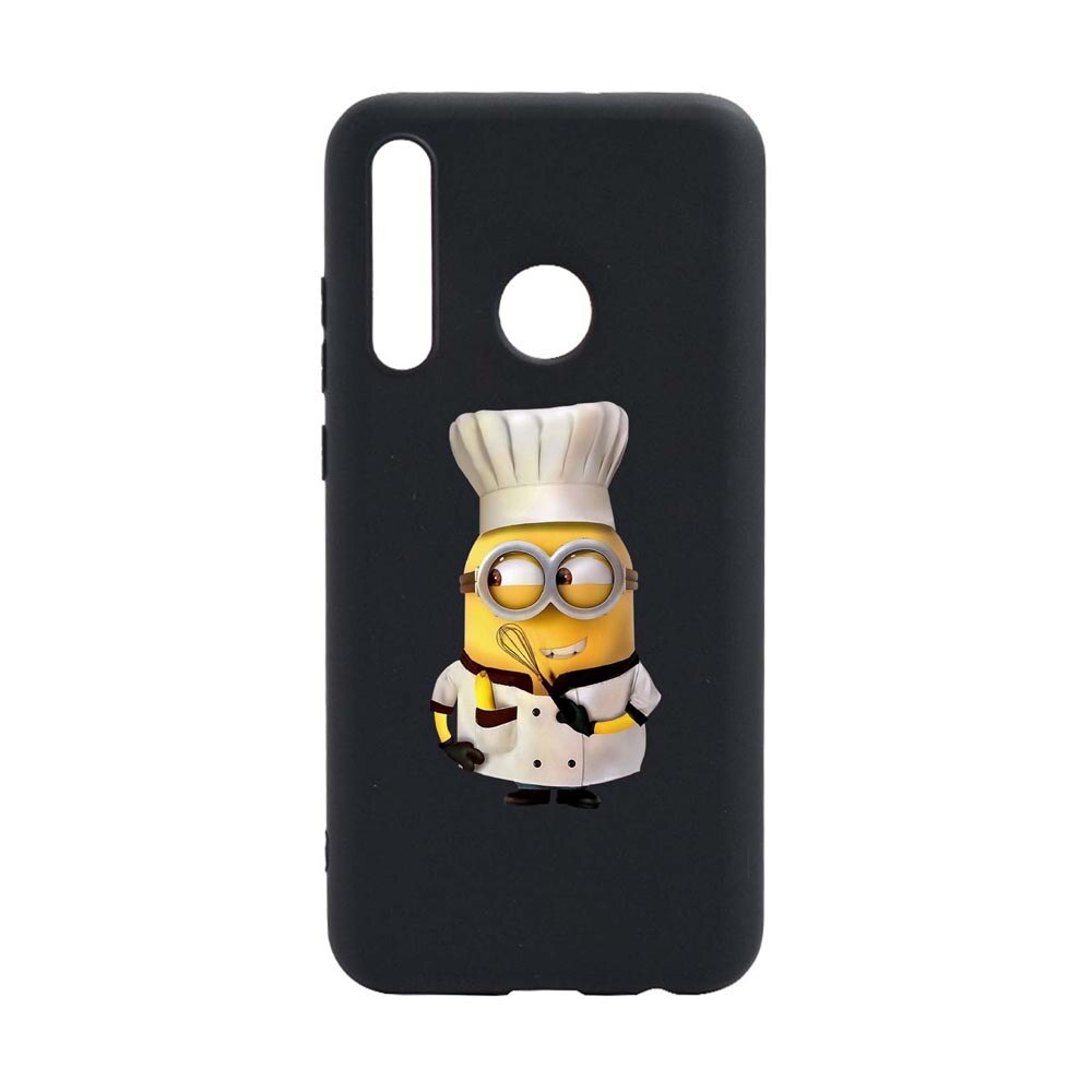 Husa pentru Huawei Y6p, Minion Chef, rezistenta la uzura, anti-alunecare, din silicon Premium, B215