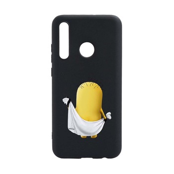 Husa Cartoon, Minion, pentru Huawei Y6p, rezistenta la uzura, anti-alunecare, din silicon Premium, B219 Husa Cartoon, Minion, pentru Huawei Y6p, rezistenta la uzura, anti-alunecare, din silicon Premium, B219