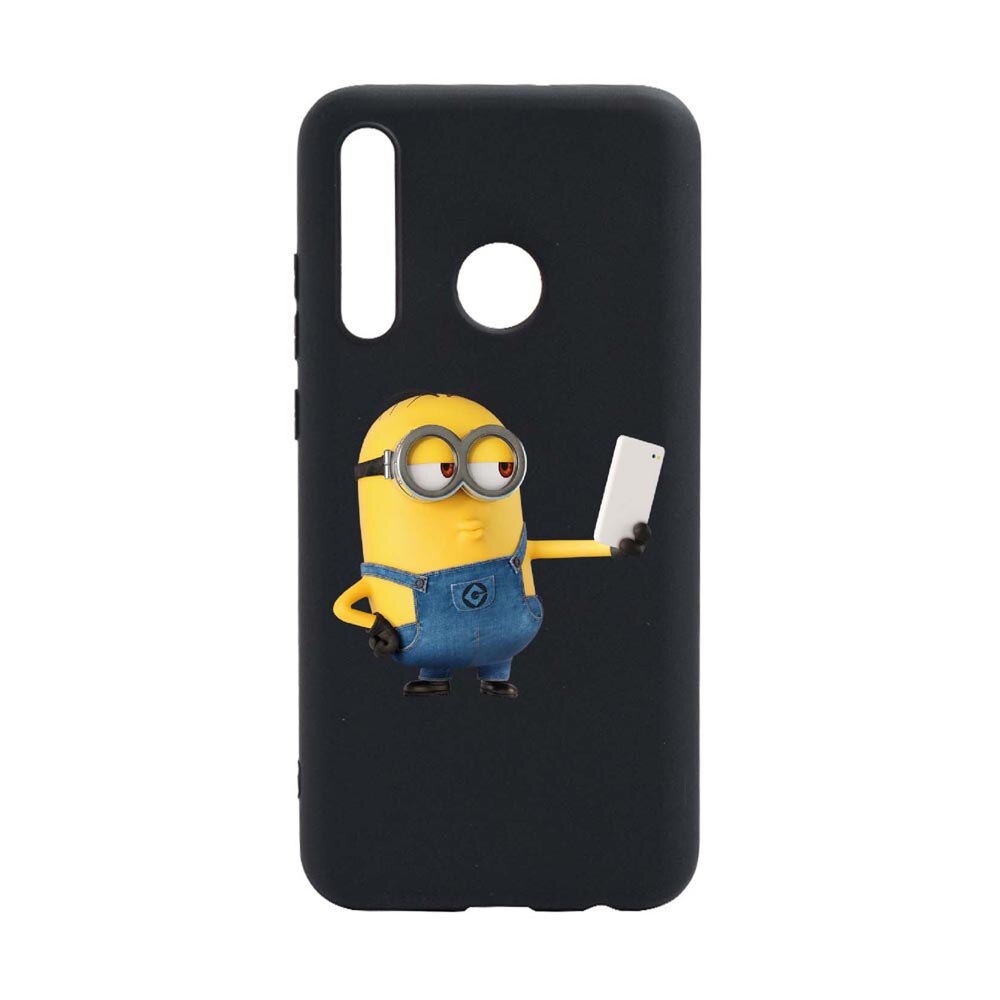 Husa pentru Xiaomi Redmi Note 8T, Minion Selfie, rezistenta la uzura, anti-alunecare, din silicon Premium, B211