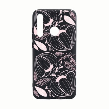 Husa pentru Xiaomi Redmi Note 8T, Flori, rezistenta la uzura, anti-alunecare, din silicon Premium, B113 Husa pentru Xiaomi Redmi Note 8T, Flori, rezistenta la uzura, anti-alunecare, din silicon Premium, B113