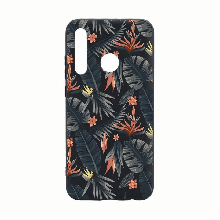 Husa pentru Xiaomi Redmi Note 8T, Tropical, rezistenta la uzura, anti-alunecare, din silicon Premium, B88