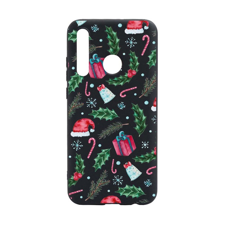 Husa Xmas, Craciun, pentru Xiaomi Redmi Note 8T, rezistenta la uzura, anti-alunecare, din silicon Premium, B314