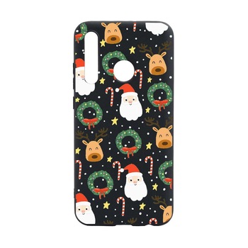 Husa Xmas, Craciun, pentru Xiaomi Redmi Note 8T, rezistenta la uzura, anti-alunecare, din silicon Premium, B350 Husa Xmas, Craciun, pentru Xiaomi Redmi Note 8T, rezistenta la uzura, anti-alunecare, din silicon Premium, B350