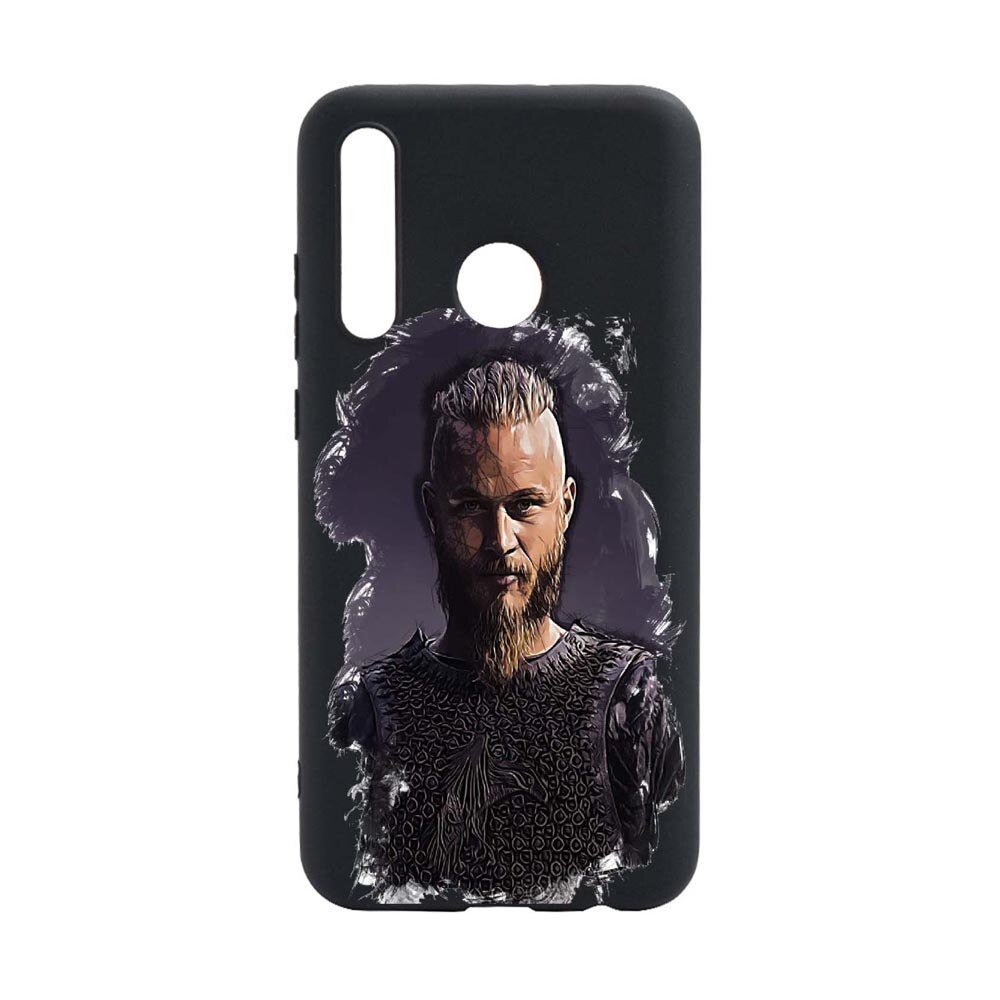 Husa Vikingii Ragnar Lothbrok Movie, pentru Xiaomi Redmi Note 8T, rezistenta la uzura, anti-alunecare, din silicon Premium, din silicon Premium, B452