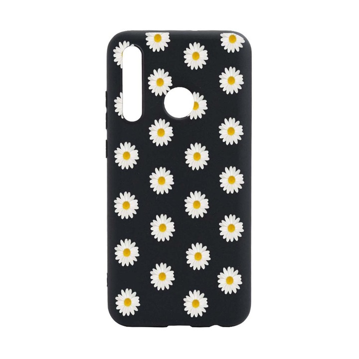 Husa Happy Flowers, pentru Xiaomi Redmi Note 8T, rezistenta la uzura, anti-alunecare, din silicon Premium, din silicon Premium, B513