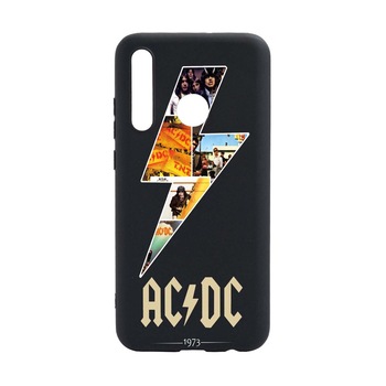 Husa AC/DC, pentru Xiaomi Redmi Note 8T, rezistenta la uzura, anti-alunecare, din silicon Premium, din silicon Premium, B534 Husa AC/DC, pentru Xiaomi Redmi Note 8T, rezistenta la uzura, anti-alunecare, din silicon Premium, din silicon Premium, B534