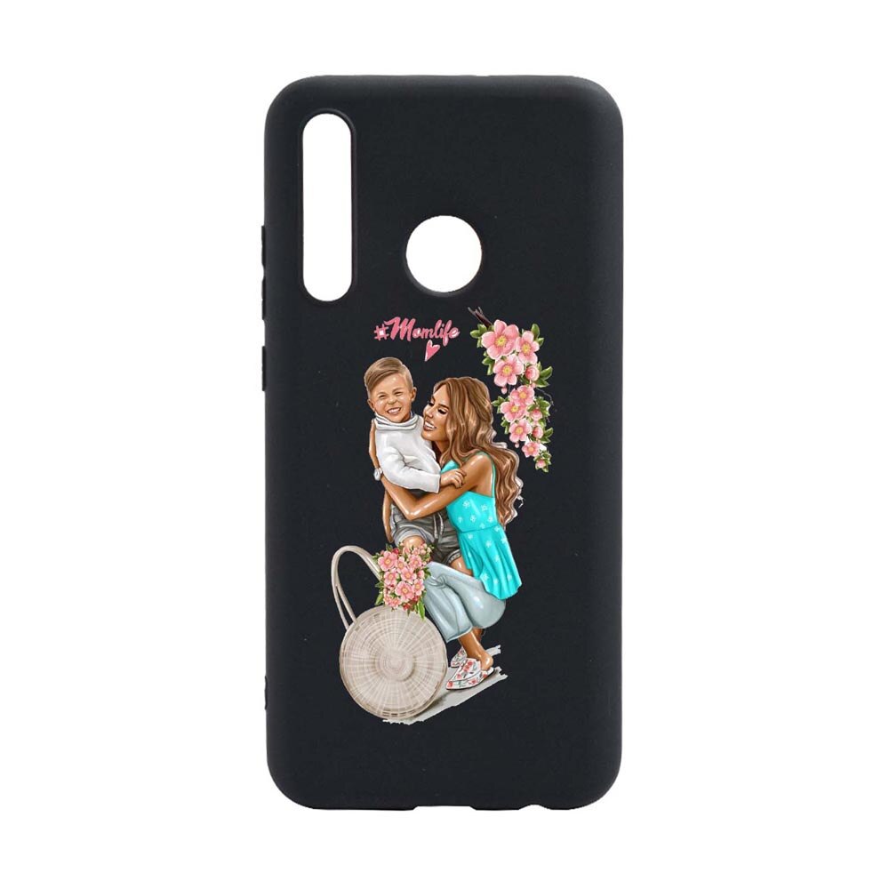 Husa Mom Life, pentru Xiaomi Redmi Note 8T, rezistenta la uzura, anti-alunecare, din silicon Premium, din silicon Premium, B559