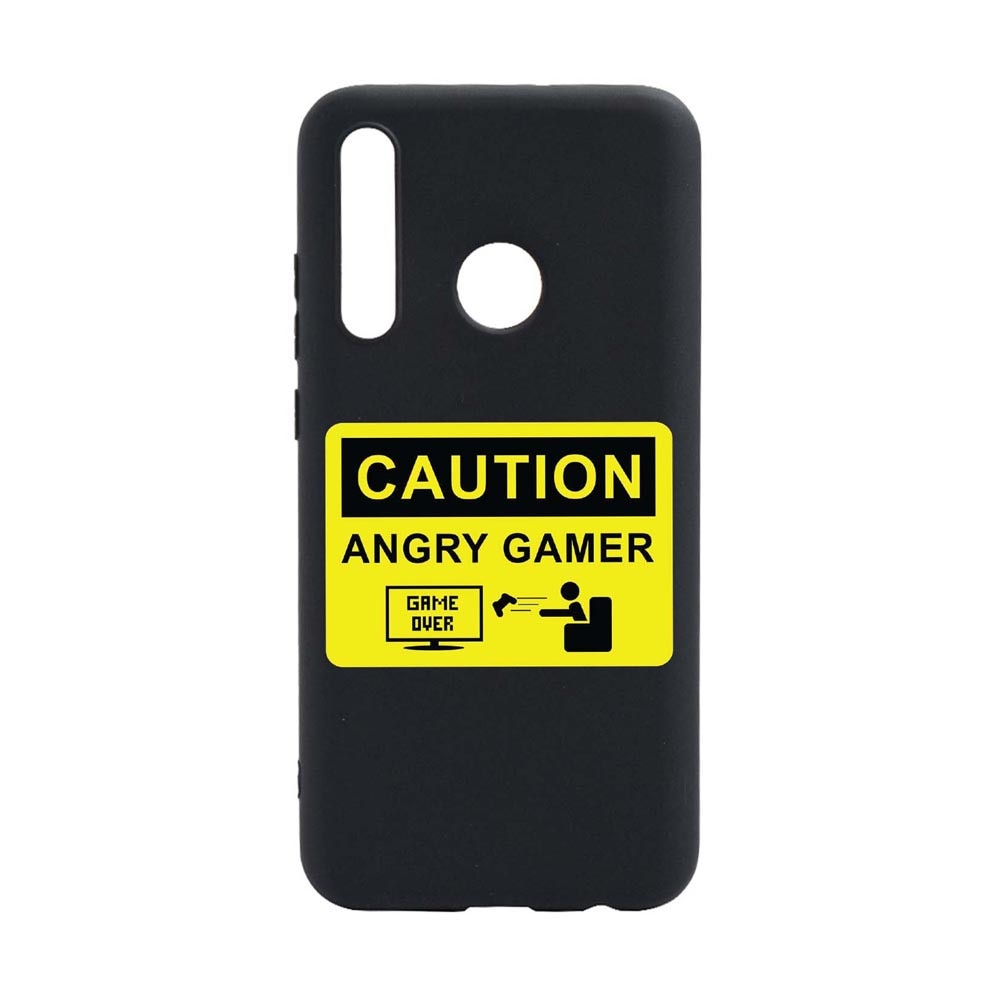 Husa Angry Gamer, pentru Xiaomi Redmi Note 8T, rezistenta la uzura, anti-alunecare, din silicon Premium, din silicon Premium, B673