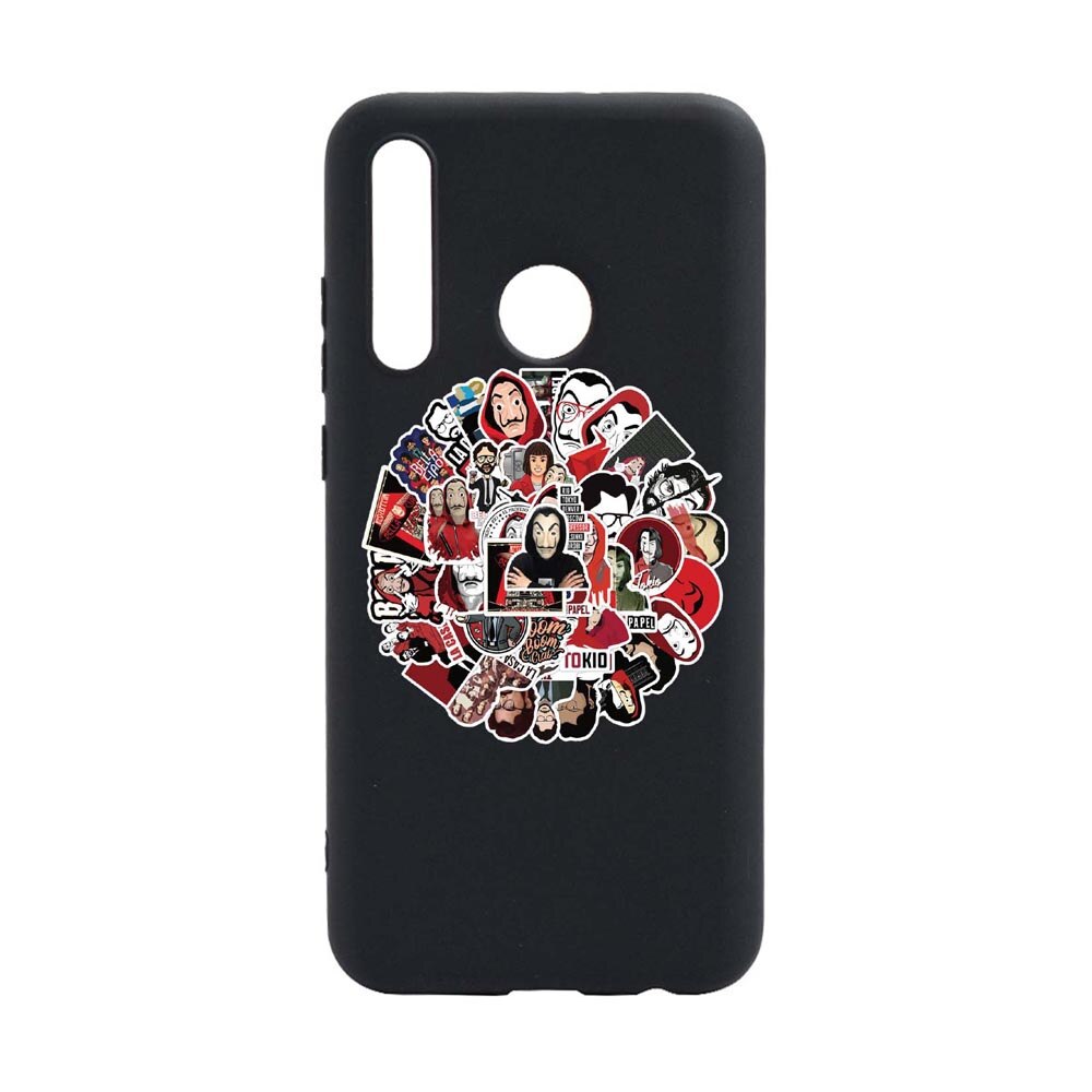 Husa Xiaomi Redmi Note 8T, La Casa De Papel, rezistenta la uzura, anti-alunecare, din silicon Premium, B715
