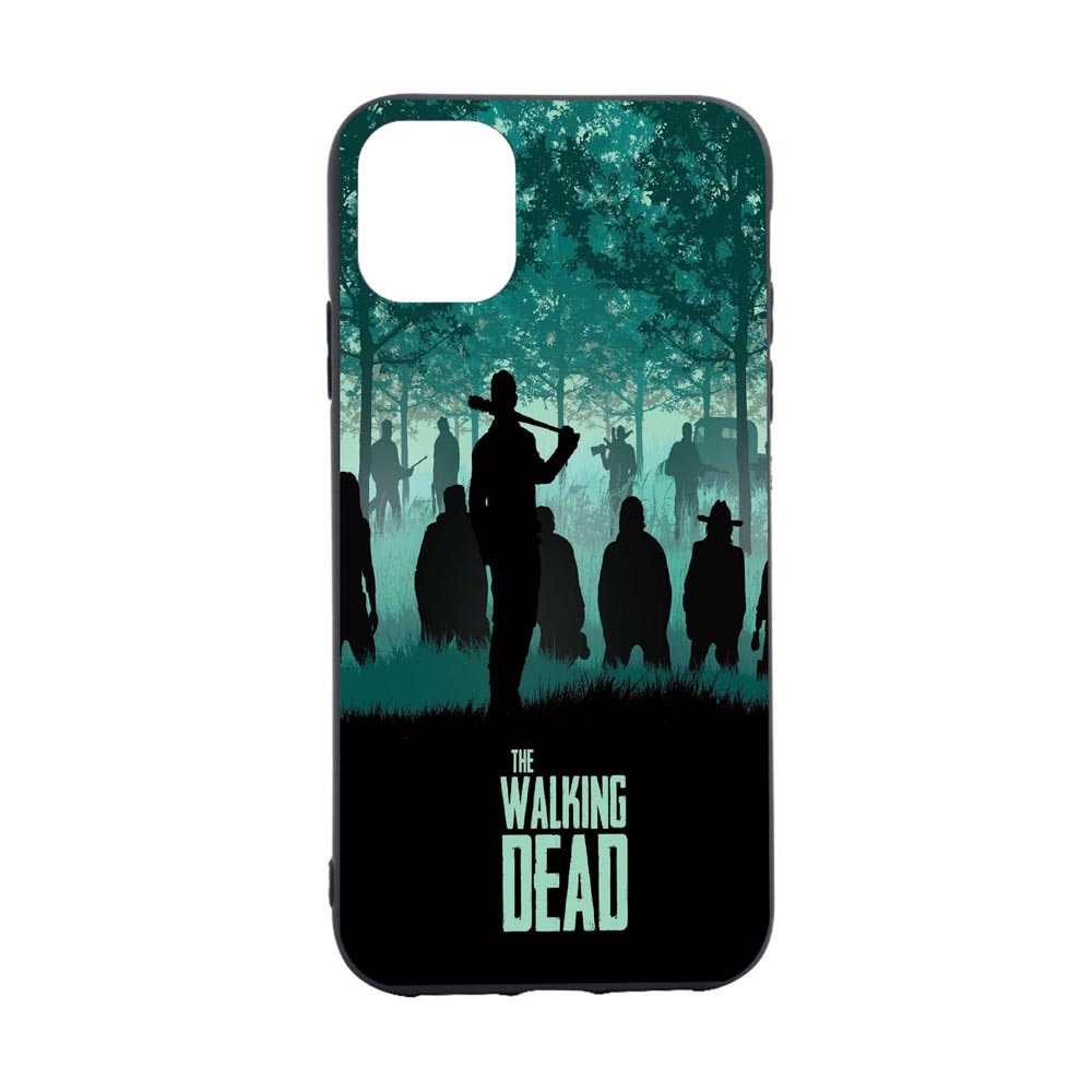 Husa Silicon The Walking Dead, compatibila cu Apple iPhone 13 Pro Max, rezistenta la uzura, anti-alunecare, B300