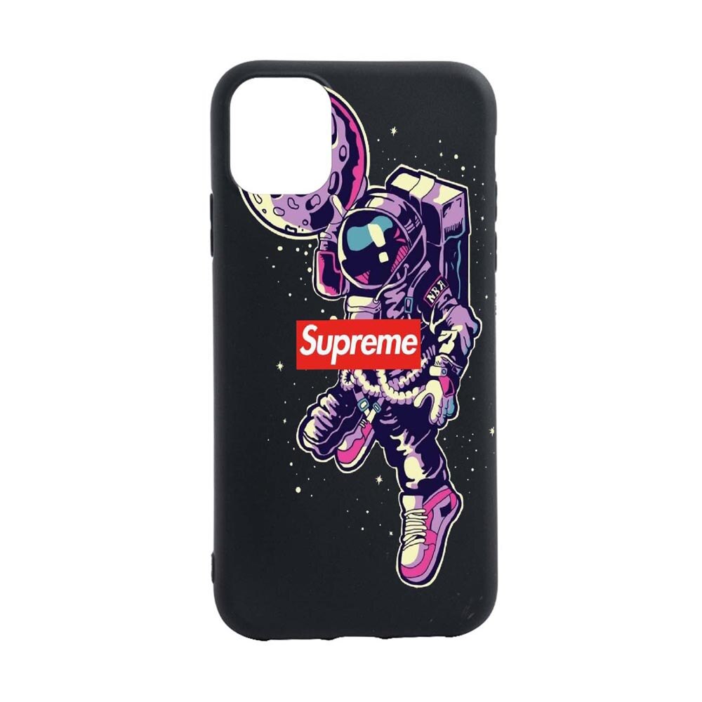 Husa Silicon Supreme, Astronaut, compatibila cu Apple iPhone 13, rezistenta la uzura, anti-alunecare, B254