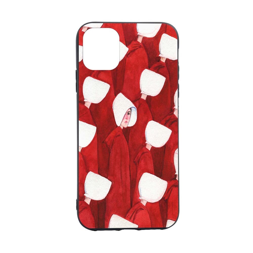 Husa Silicon Handmaid's tale, compatibila cu Apple iPhone 13, rezistenta la uzura, anti-alunecare, B280