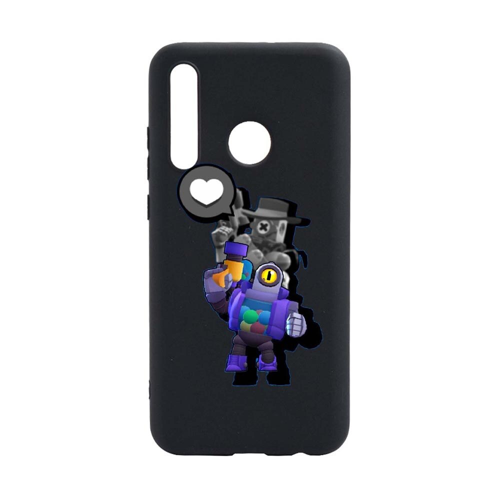 Husa Silicon Brawl Stars Ricochet, compatibila cu Motorola Moto E7 Power, rezistenta la uzura, anti-alunecare, B650