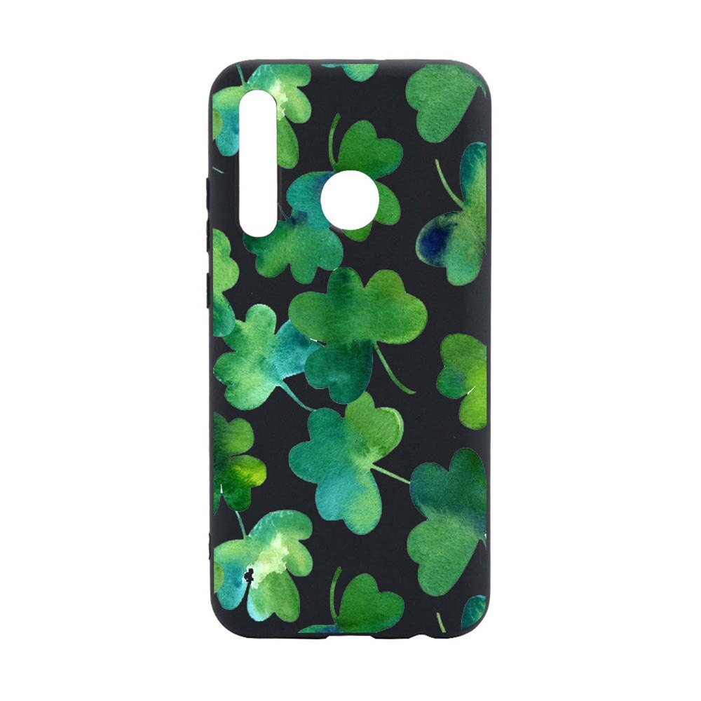 Husa Green leaf, pentru Xiaomi Redmi Note 8T, rezistenta la uzura, anti-alunecare, din silicon Premium, din silicon Premium, B697