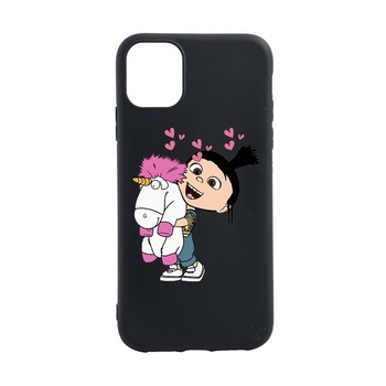 Husa Silicon Despicable Me, Agnes, compatibila cu Apple iPhone 13, rezistenta la uzura, anti-alunecare, B217 Husa Silicon Despicable Me, Agnes, compatibila cu Apple iPhone 13, rezistenta la uzura, anti-alunecare, B217