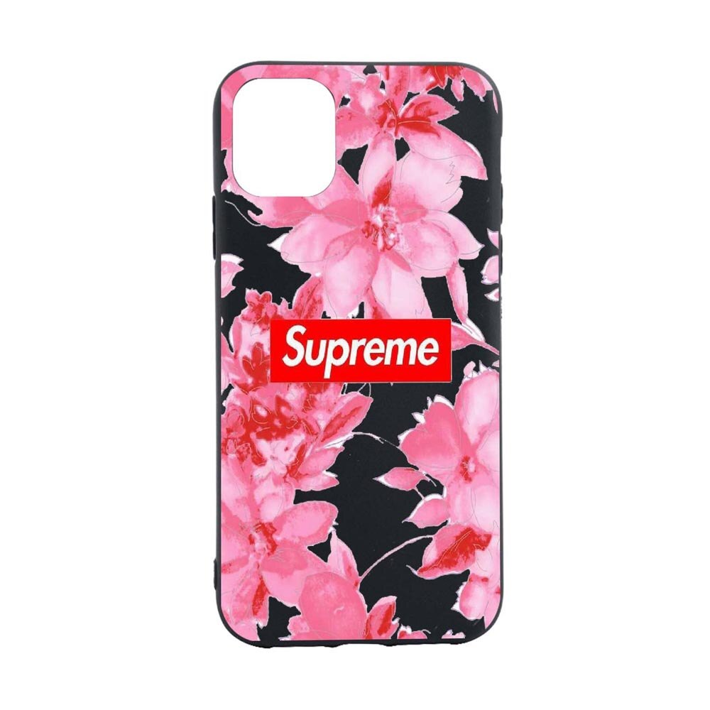 Husa Supreme, Flowers, pentru Apple iPhone 12 Mini, rezistenta la uzura, anti-alunecare, din silicon Premium, B260