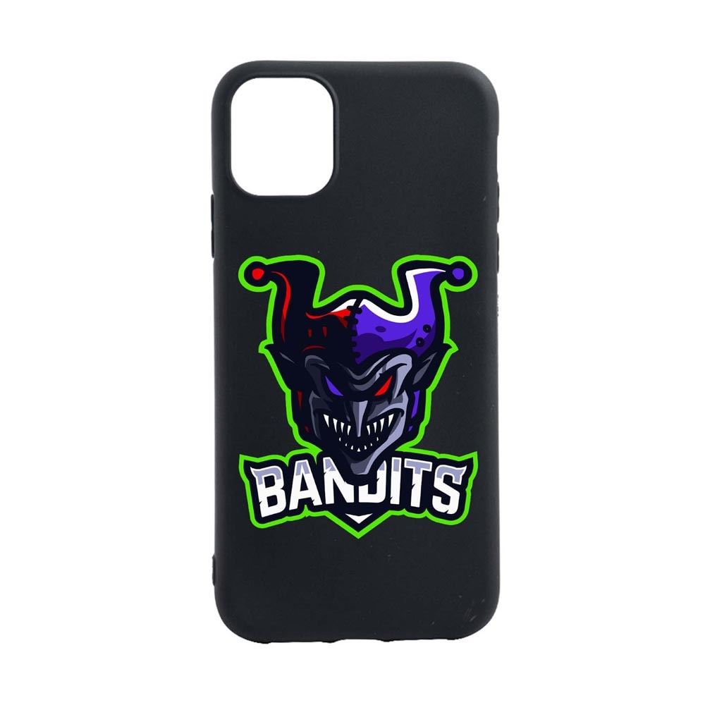 Husa Silicon Gamers, Bandit, compatibila cu Apple iPhone 13 Pro, rezistenta la uzura, anti-alunecare, B287