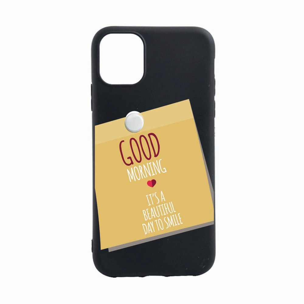 Husa Silicon Compatibila Cu Apple iPhone 13, Sticker, rezistenta la uzura, anti-alunecare, B48