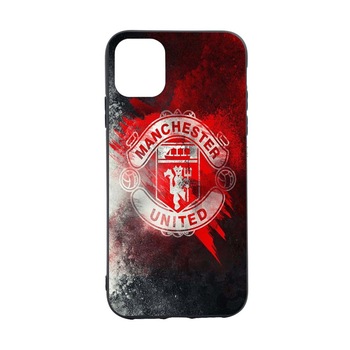 Husa Silicon Football, Manchester United, compatibila cu Apple iPhone 13 Pro Max, rezistenta la uzura, anti-alunecare, B233 Husa Silicon Football, Manchester United, compatibila cu Apple iPhone 13 Pro Max, rezistenta la uzura, anti-alunecare, B233