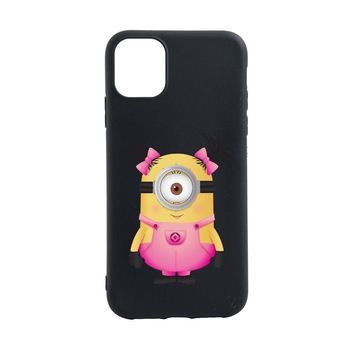 Husa pentru Apple iPhone 12 Mini, Minion Gir;, rezistenta la uzura, anti-alunecare, din silicon Premium, B213 Husa pentru Apple iPhone 12 Mini, Minion Gir;, rezistenta la uzura, anti-alunecare, din silicon Premium, B213
