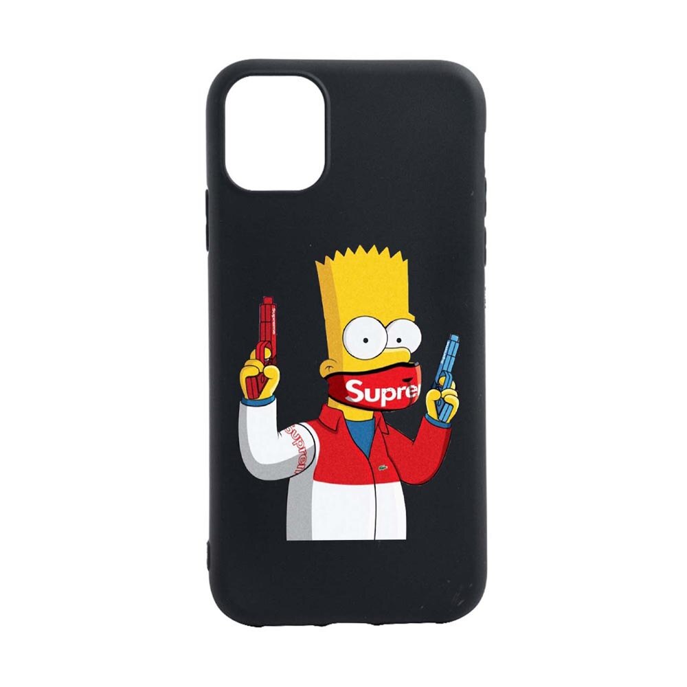 Husa Silicon Supreme, The Simpsons, compatibila cu Apple iPhone 13 Mini, rezistenta la uzura, anti-alunecare, B270