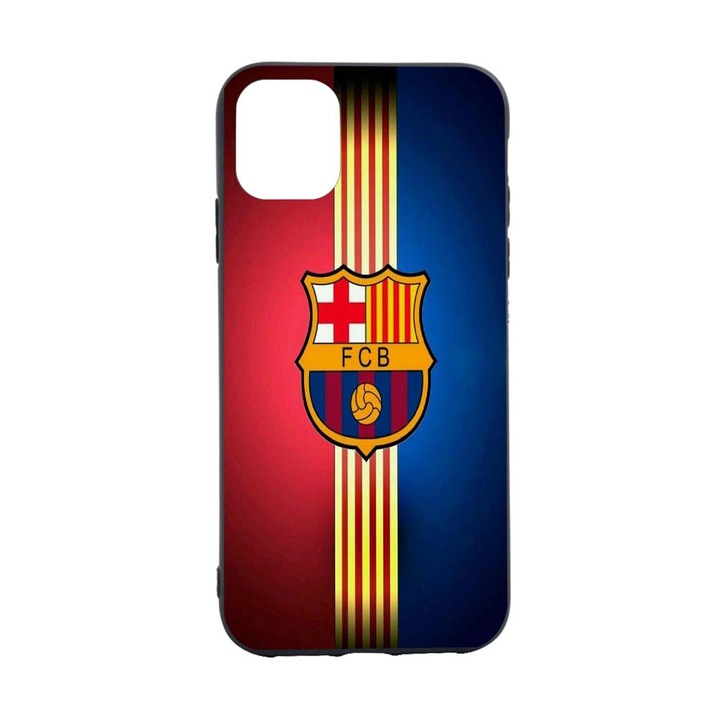 Калъф, За Apple iPhone 12 Mini, Football Barcelona, Силикон, B237
