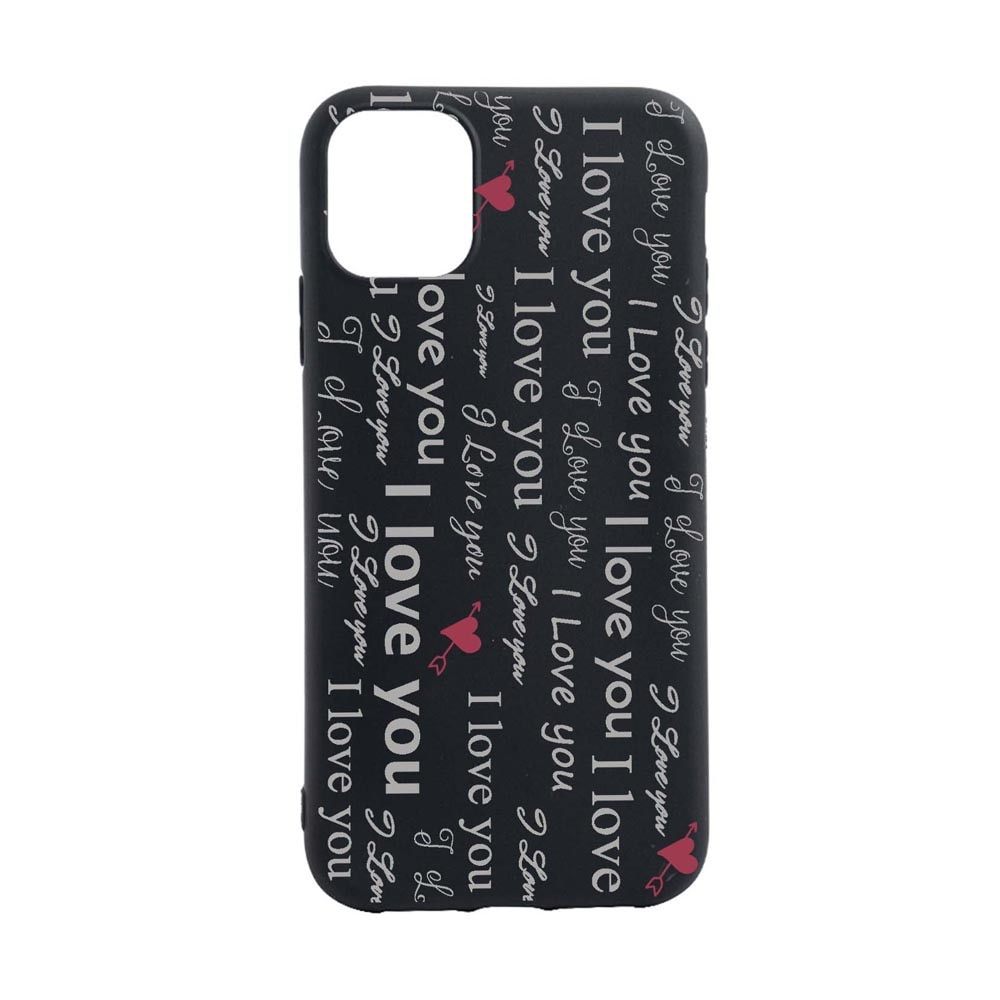 Husa Silicon Compatibila Cu Apple iPhone 13 Mini, Love me, rezistenta la uzura, anti-alunecare, B40