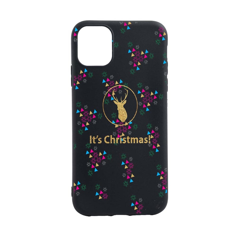 Husa Silicon Xmas, compatibila cu Apple iPhone 13 Mini, rezistenta la uzura, anti-alunecare, B313
