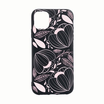 Husa Silicon Compatibila Cu Apple iPhone 13 Pro, Flowers, rezistenta la uzura, anti-alunecare, B113 Husa Silicon Compatibila Cu Apple iPhone 13 Pro, Flowers, rezistenta la uzura, anti-alunecare, B113
