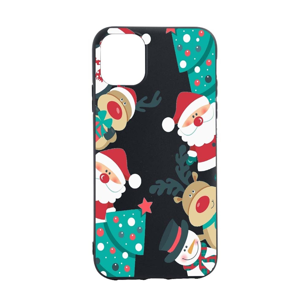 Husa Silicon Xmas, compatibila cu Apple iPhone 13 Pro, rezistenta la uzura, anti-alunecare, B338