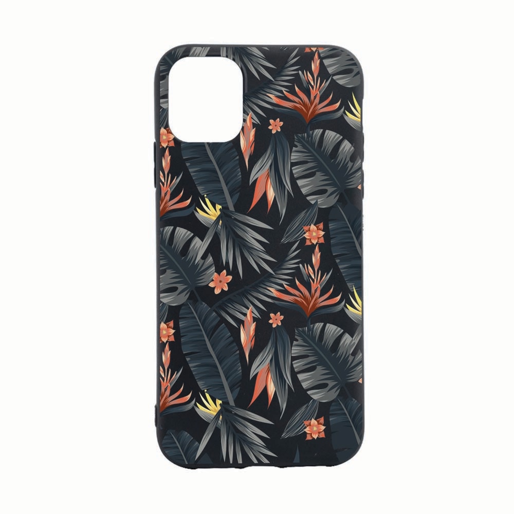 Husa Silicon Compatibila Cu Apple iPhone 13 Pro Max, Tropical, rezistenta la uzura, anti-alunecare, B88