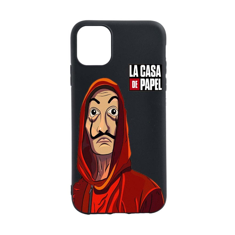 Husa La Casa de Papel, pentru Apple iPhone 12 Mini, rezistenta la uzura, anti-alunecare, din silicon Premium, B389