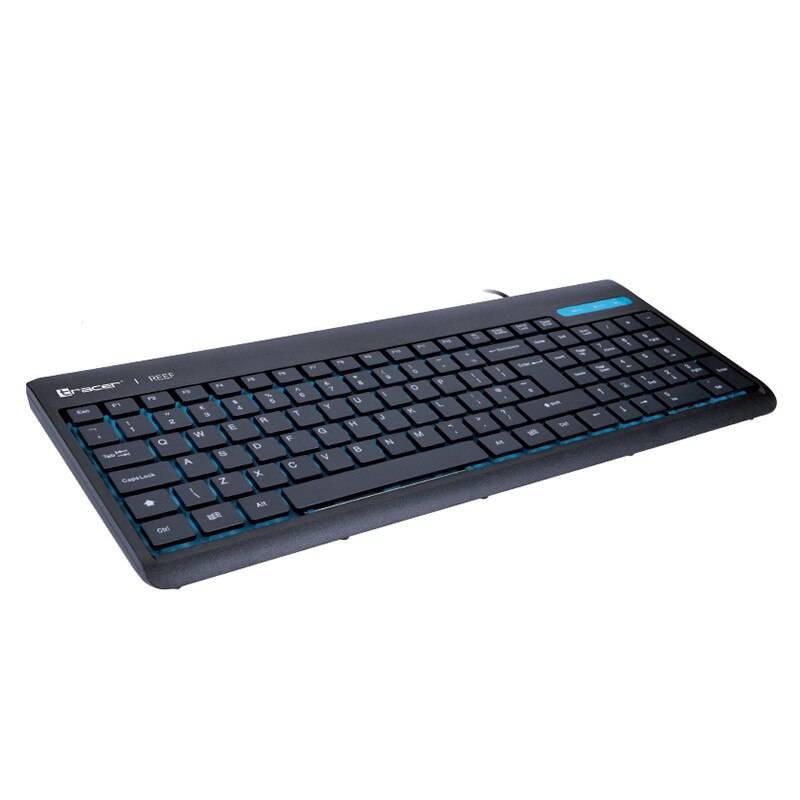 Tastatura Full US layout , Low Profile , USB , Negru