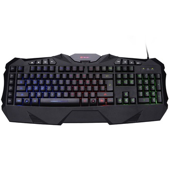 Tastatura Gaming , 3 moduri de iluminare , 5 taste programabile , Black Tastatura Gaming , 3 moduri de iluminare , 5 taste programabile , Black