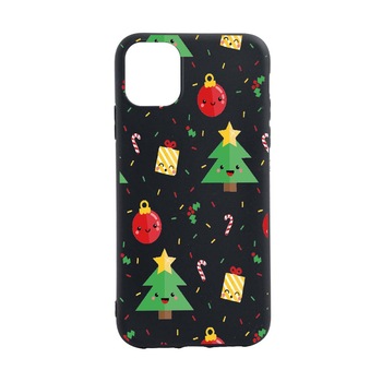 Husa Xmas, Craciun, pentru Apple iPhone 12 Pro Max, rezistenta la uzura, anti-alunecare, din silicon Premium, B309 Husa Xmas, Craciun, pentru Apple iPhone 12 Pro Max, rezistenta la uzura, anti-alunecare, din silicon Premium, B309