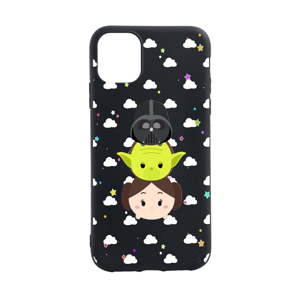 Husa Silicon Star Wars, compatibila cu Apple iPhone 13 Mini, rezistenta la uzura, anti-alunecare, B404