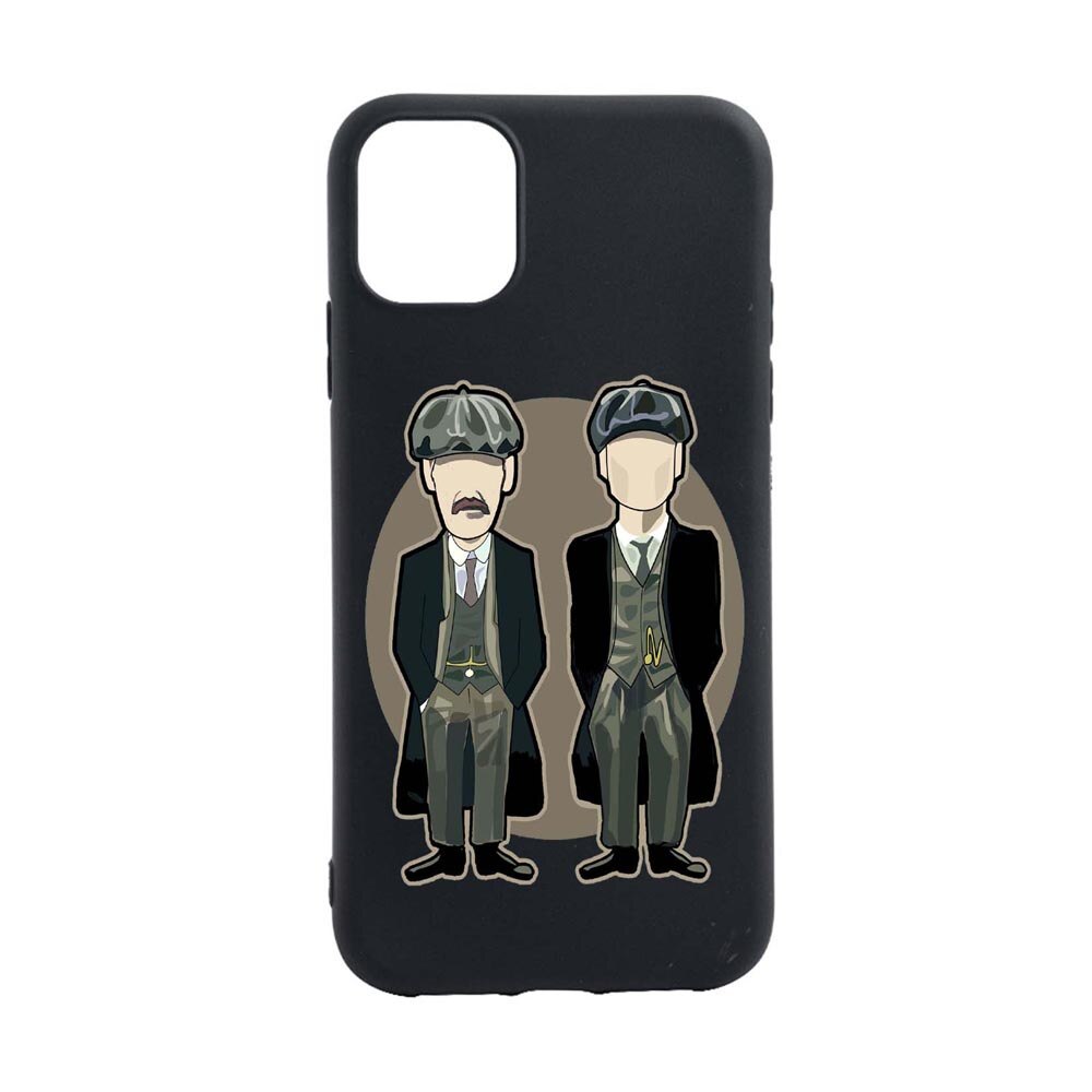 Husa Silicon Peaky Blinders, compatibila cu Apple iPhone 13 Pro Max, rezistenta la uzura, anti-alunecare, B383
