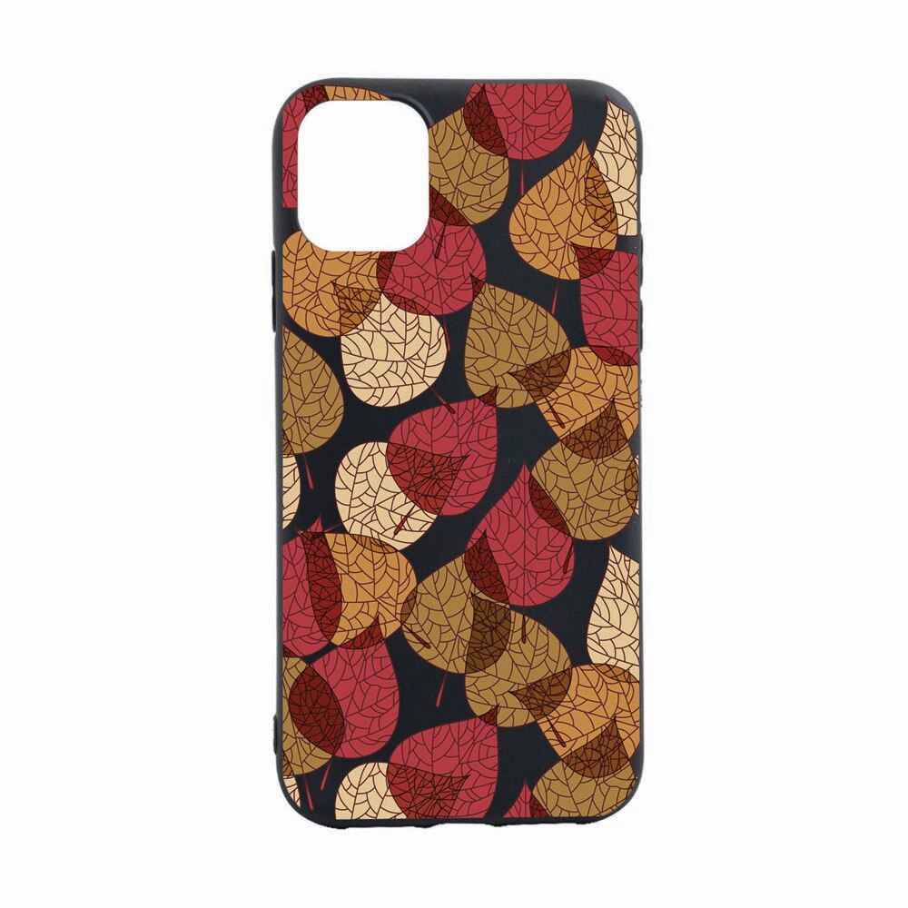 Husa Silicon Compatibila Cu Apple iPhone 13 Mini, Feathers, Autumn, rezistenta la uzura, anti-alunecare, B98