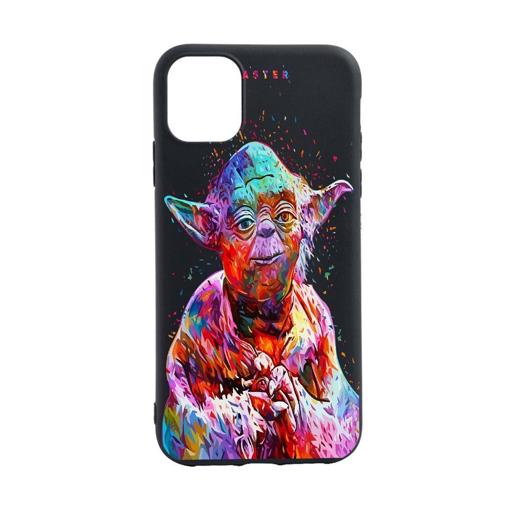 Husa Silicon Star Wars Yoda, compatibila cu Apple iPhone 13 Mini, rezistenta la uzura, anti-alunecare, B409