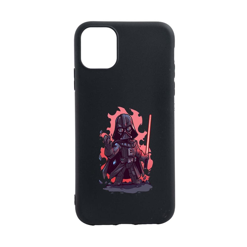 Husa Silicon Star Wars Dark Vader, compatibila cu Apple iPhone 13 Pro Max, rezistenta la uzura, anti-alunecare, B402