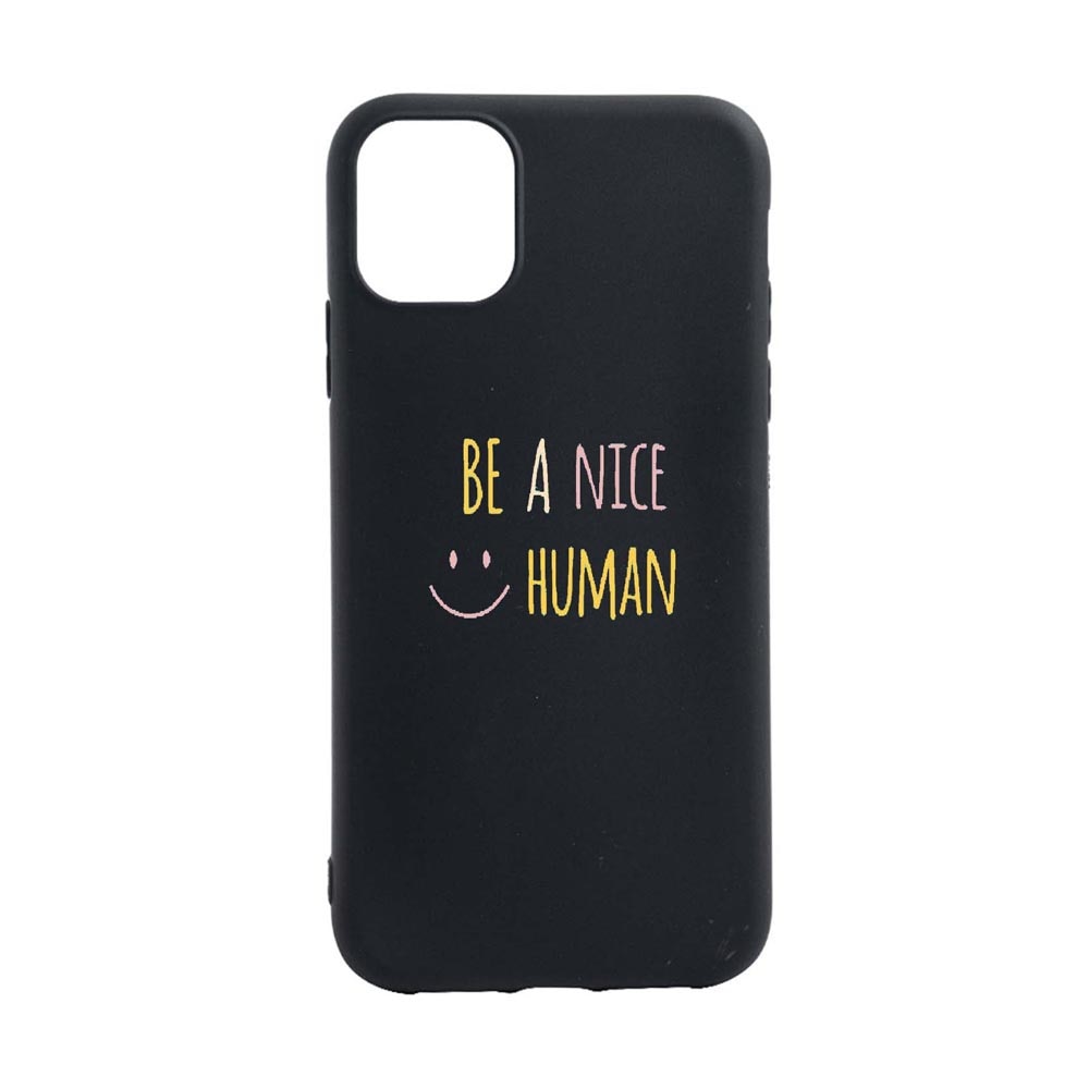 Husa Silicon Human, compatibila cu Apple iPhone 13 Pro Max, rezistenta la uzura, anti-alunecare, B480