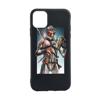 Husa Star Wars, The Mandalorian pentru Apple iPhone 12, rezistenta la uzura, anti-alunecare, din silicon Premium, din silicon Premium, B464 Husa Star Wars, The Mandalorian pentru Apple iPhone 12, rezistenta la uzura, anti-alunecare, din silicon Premium, din silicon Premium, B464