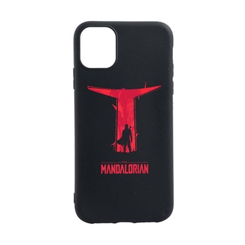 Husa Silicon Star Wars, The Mandalorian Compatibila Cu Apple iPhone 13, rezistenta la uzura, anti-alunecare, B458 Husa Silicon Star Wars, The Mandalorian Compatibila Cu Apple iPhone 13, rezistenta la uzura, anti-alunecare, B458