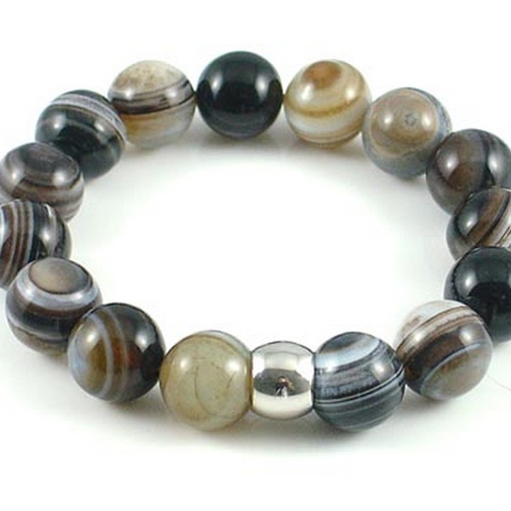 Bratara cu agate