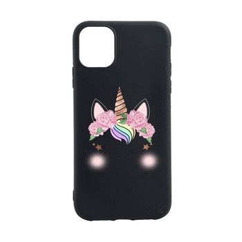 Husa Silicon Unicorn, compatibila cu Apple iPhone 13, rezistenta la uzura, anti-alunecare, B525 Husa Silicon Unicorn, compatibila cu Apple iPhone 13, rezistenta la uzura, anti-alunecare, B525