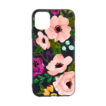 Husa Flowers, pentru Samsung Galaxy A12, rezistenta la uzura, anti-alunecare, din silicon Premium, din silicon Premium, B629 Husa Flowers, pentru Samsung Galaxy A12, rezistenta la uzura, anti-alunecare, din silicon Premium, din silicon Premium, B629