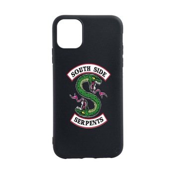 Husa Silicon Riverdale - South Side Serpents, Movie, compatibila cu Apple iPhone 13 Pro, rezistenta la uzura, anti-alunecare, B605 Husa Silicon Riverdale - South Side Serpents, Movie, compatibila cu Apple iPhone 13 Pro, rezistenta la uzura, anti-alunecare, B605